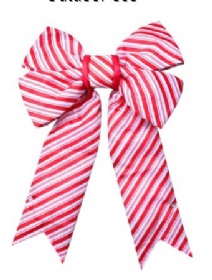 candy cane bow