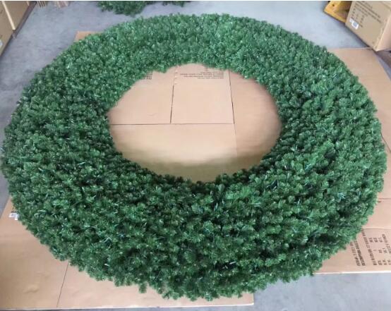 Big size Wreath for commercial building decoration