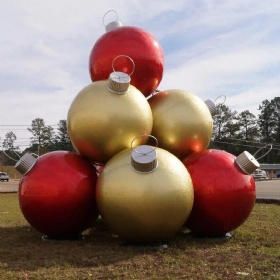 Fiberglass ornament stack -10 ornaments