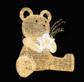 3D LED bear